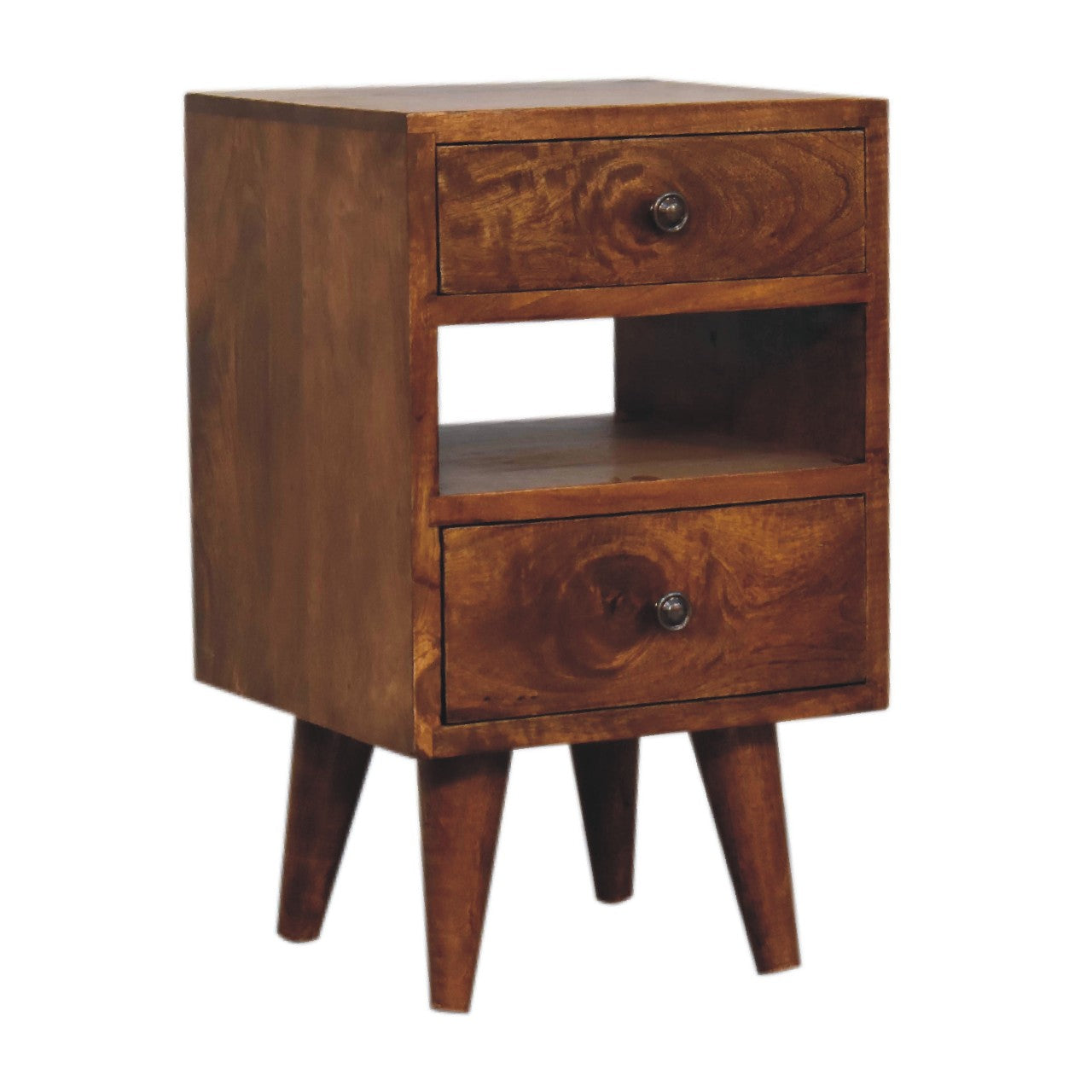 Lad broke Grove Mini Classic Multi Chestnut Bedside