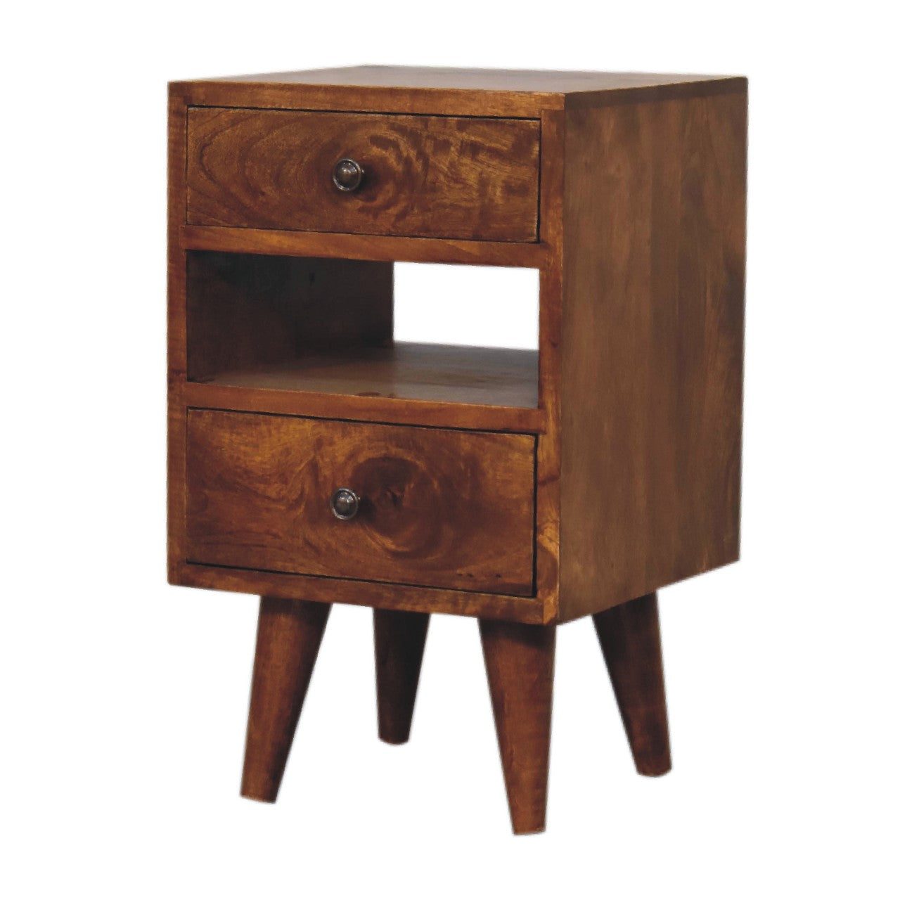 Lad broke Grove Mini Classic Multi Chestnut Bedside