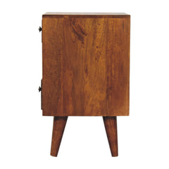 Lad broke Grove Mini Classic Multi Chestnut Bedside
