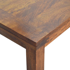 Elicyon Chestnut Butterfly Dining Table - Furniture One Shop