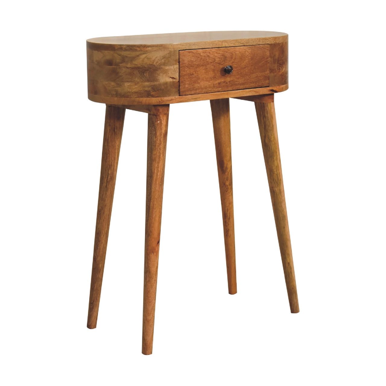 Contemporary Table Mini Albion Oak-ish Console