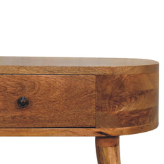 Contemporary Table Mini Albion Oak-ish Console - Furniture One Shop