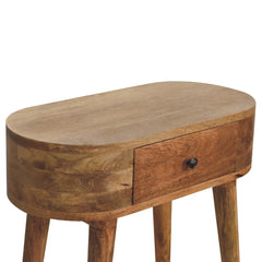 Contemporary Table Mini Albion Oak-ish Console - Furniture One Shop