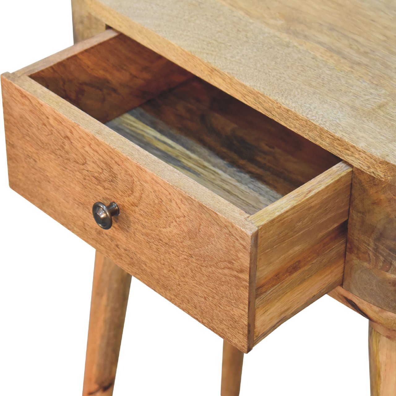 Contemporary Table Mini Albion Oak-ish Console