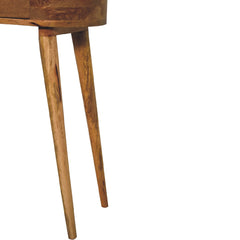 Contemporary Table Mini Albion Oak-ish Console - Furniture One Shop