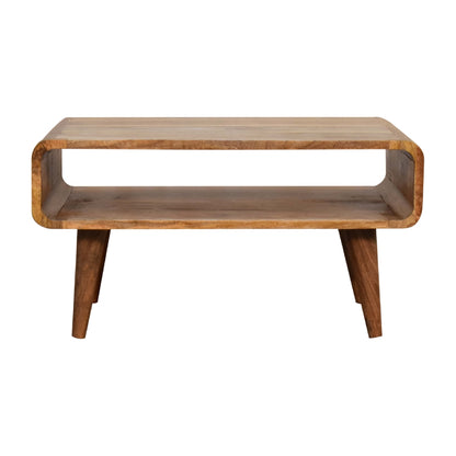 Classique Open Oak-ish TV Stand - Furniture One Shop