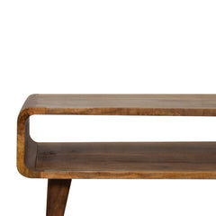 Classique Open Oak-ish TV Stand - Furniture One Shop