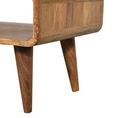 Classique Open Oak-ish TV Stand - Furniture One Shop