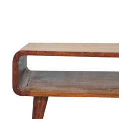 RitzyRoom Open Chestnut TV Stand - Furniture One Shop