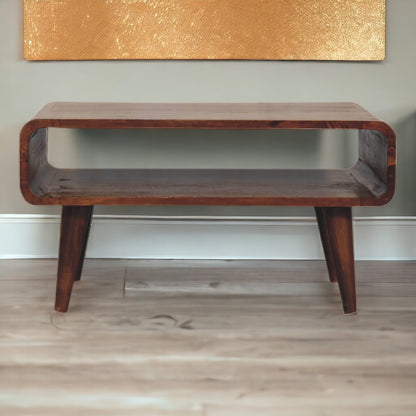 RitzyRoom Open Chestnut TV Stand - Furniture One Shop