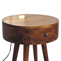 Hampstead Single Chestnut Bedside - Furniture One Shop