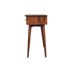 Classic Console Large 3 Drawer Chestnut Console - Furniture One Shop