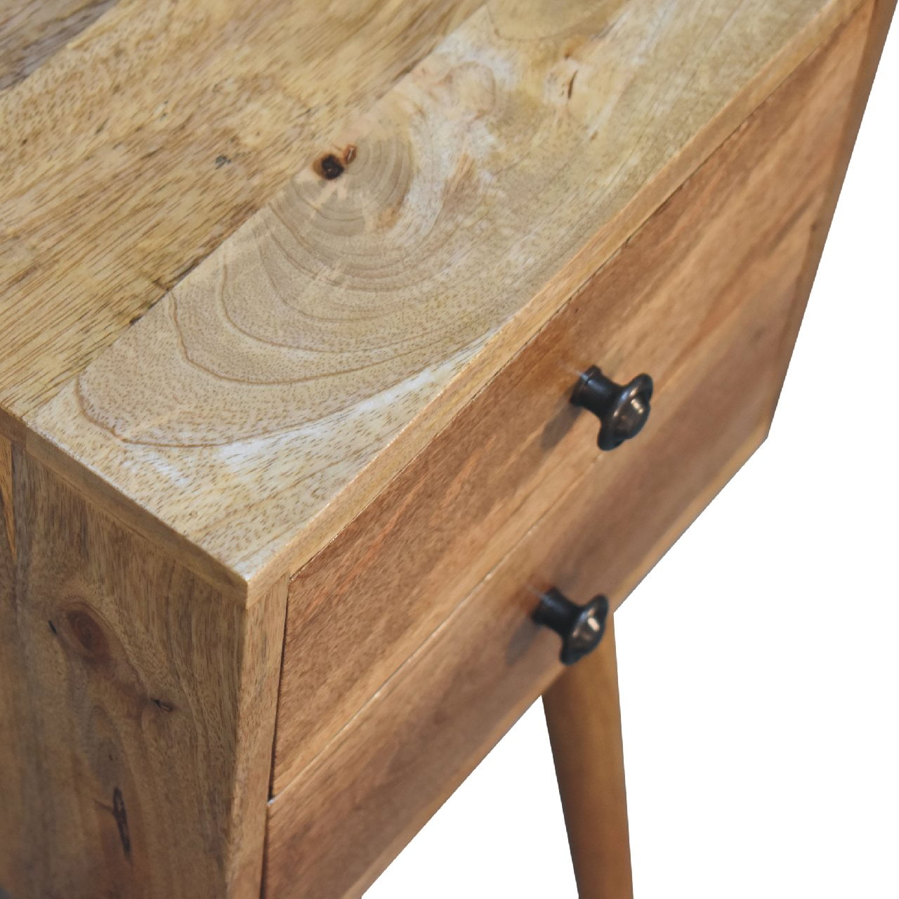 Albany Mini 2 Drawer Oak-ish Bedside