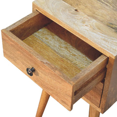 Albany Mini 2 Drawer Oak-ish Bedside