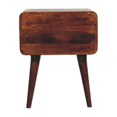 Archie Curve Open Slot Chestnut Bedside