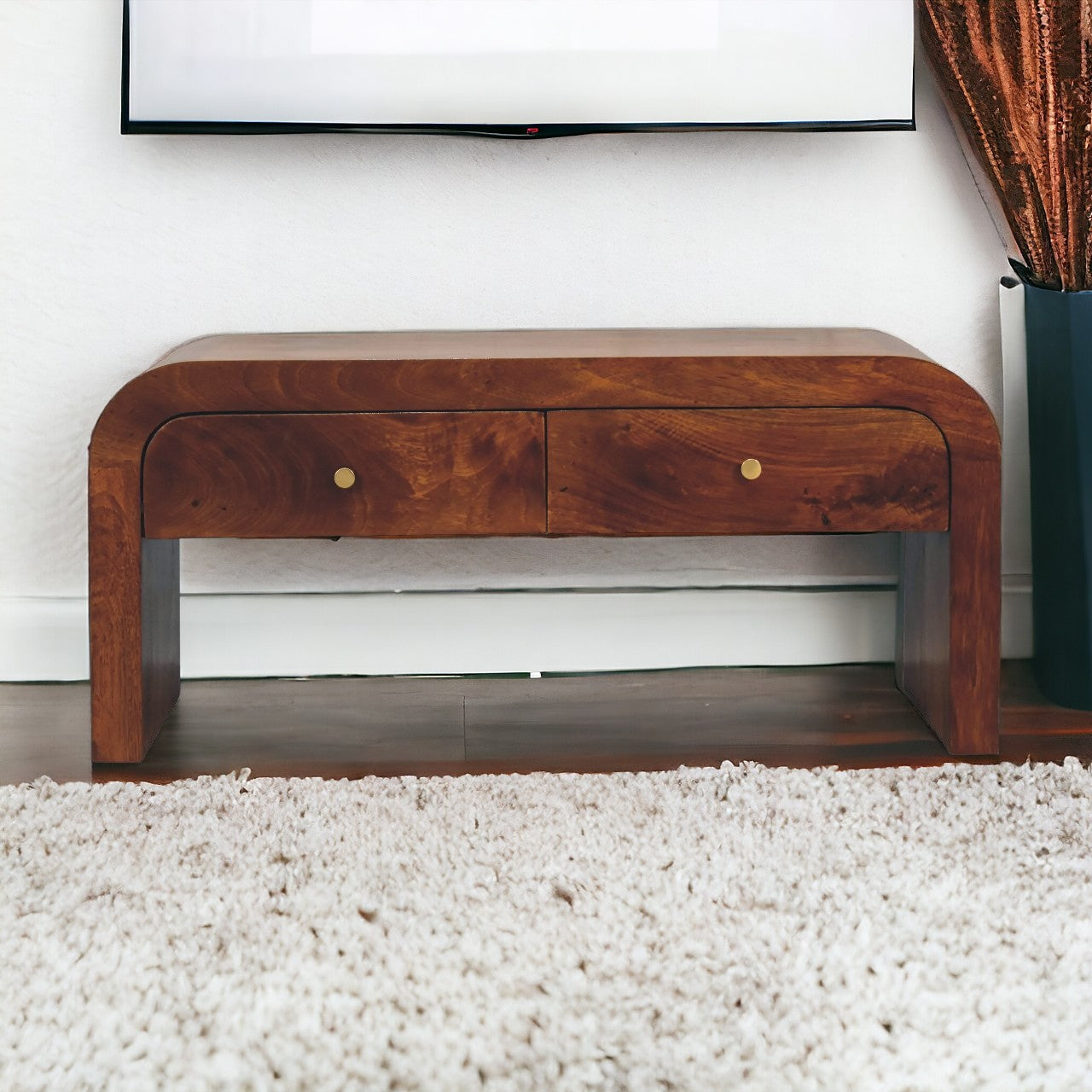 Prestige Point Darcy Chestnut TV Stand