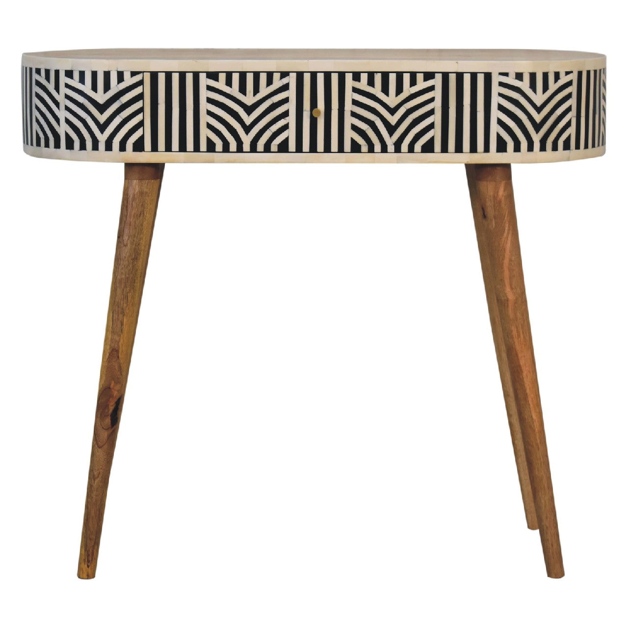 Elegant Console Edessa Bone Inlay Console Table