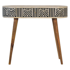 Elegant Console Edessa Bone Inlay Console Table - Furniture One Shop