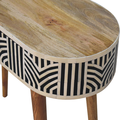 Elegant Console Edessa Bone Inlay Console Table - Furniture One Shop