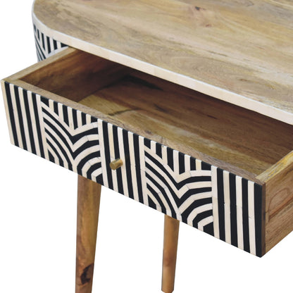 Elegant Console Edessa Bone Inlay Console Table - Furniture One Shop