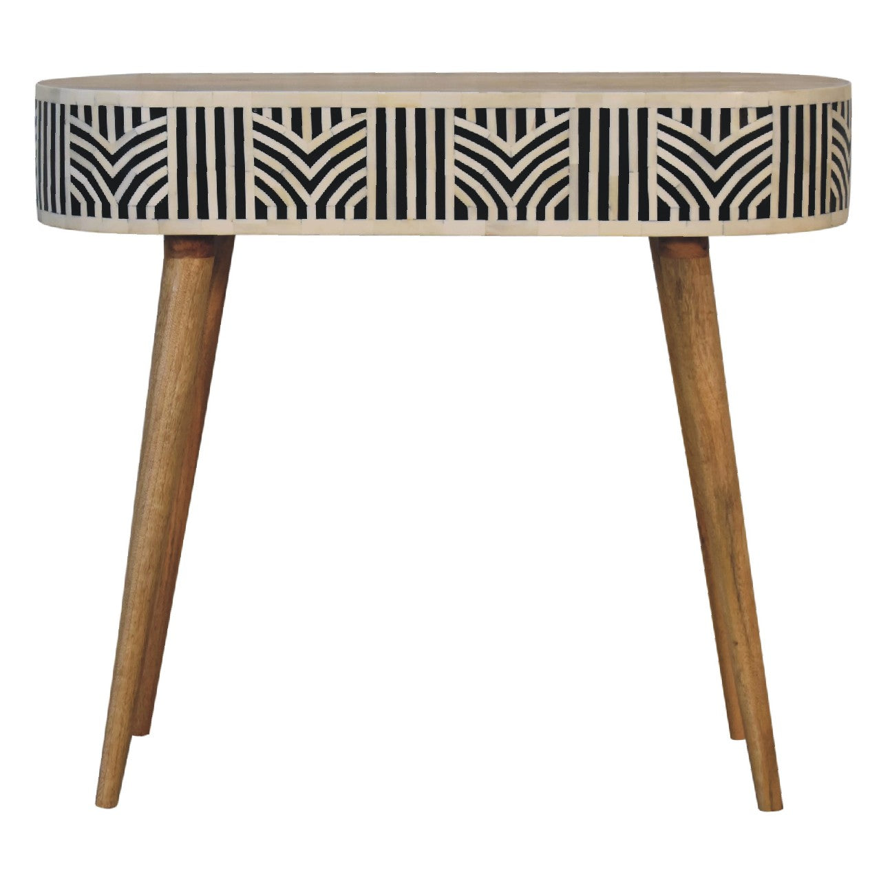 Elegant Console Edessa Bone Inlay Console Table