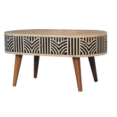 Nova Edessa Bone Inlay Coffee Table - Furniture One Shop
