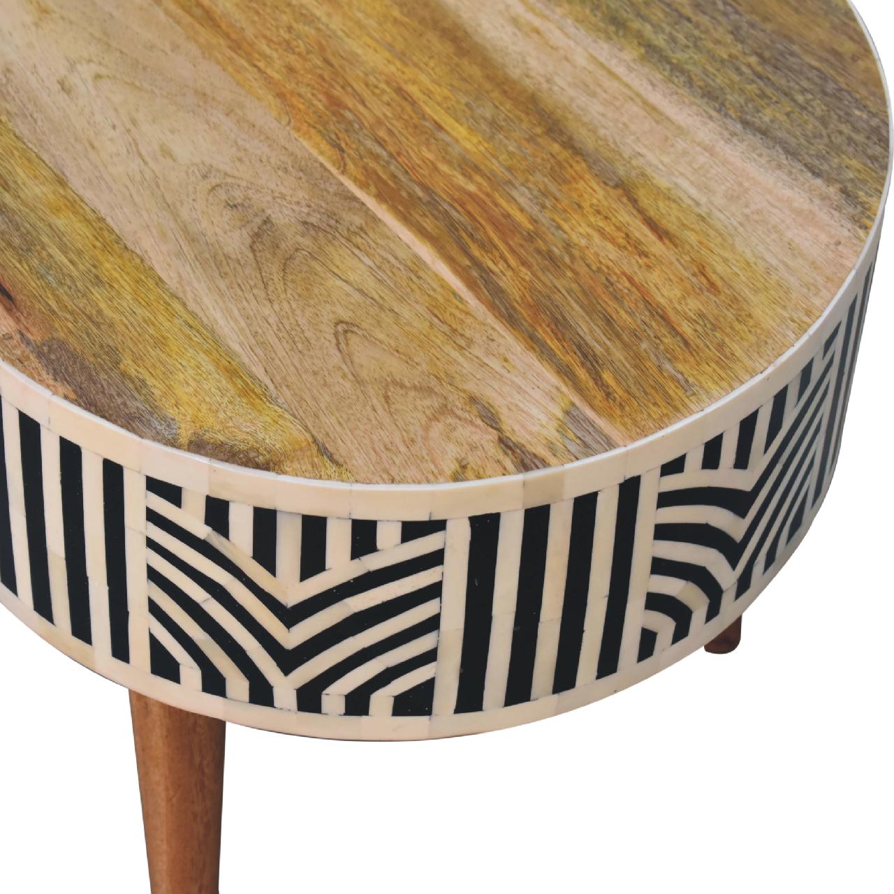 Nova Edessa Bone Inlay Coffee Table