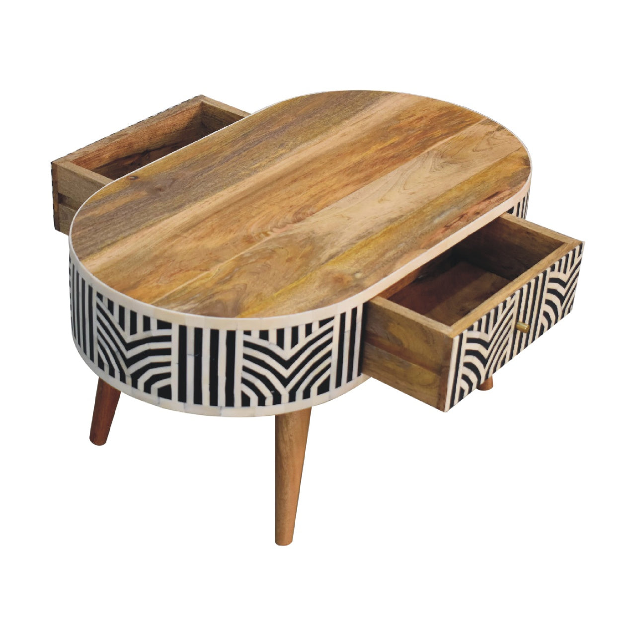 Nova Edessa Bone Inlay Coffee Table