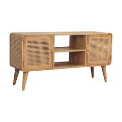 Sleek Scape Larrisa Woven TV Stand - Furniture One Shop