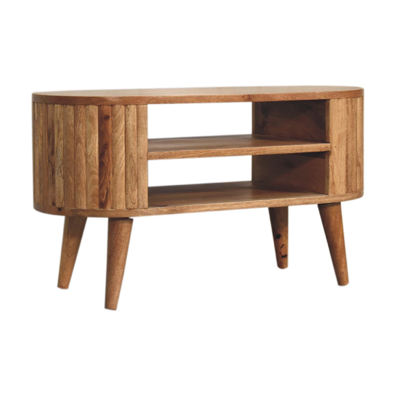 OpulenceOrbit Stripe TV Stand - Furniture One Shop