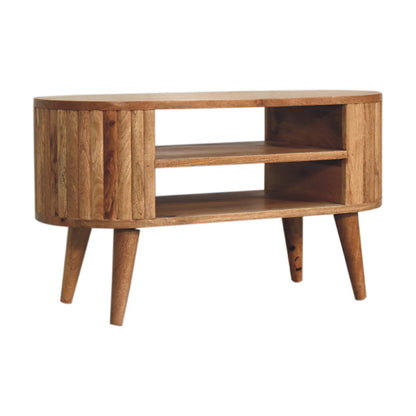 OpulenceOrbit Stripe TV Stand - Furniture One Shop