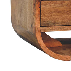 ClassyCorner 2 Drawer Curved Edge TV Stand - Furniture One Shop