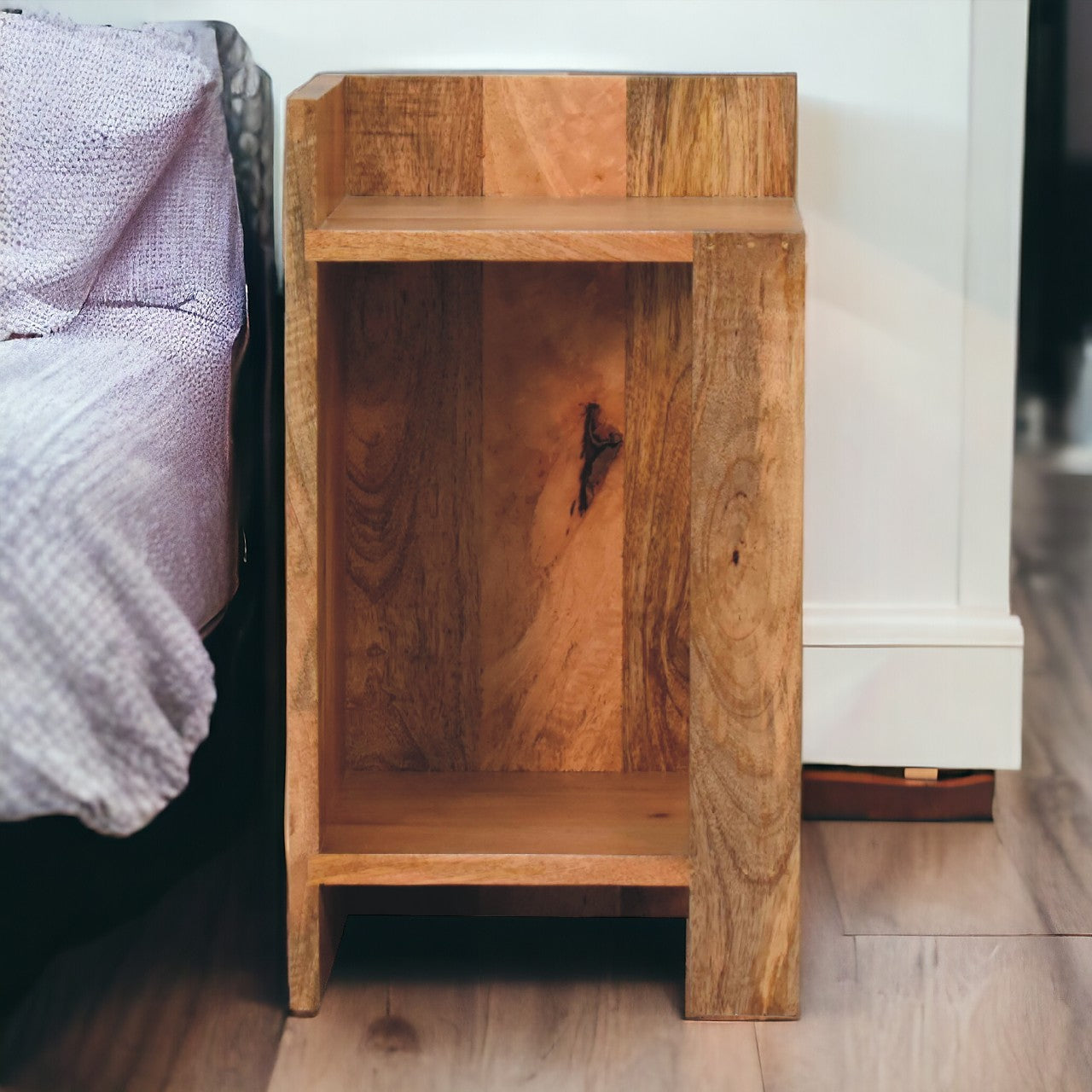 Harry Oak-ish Box Bedside