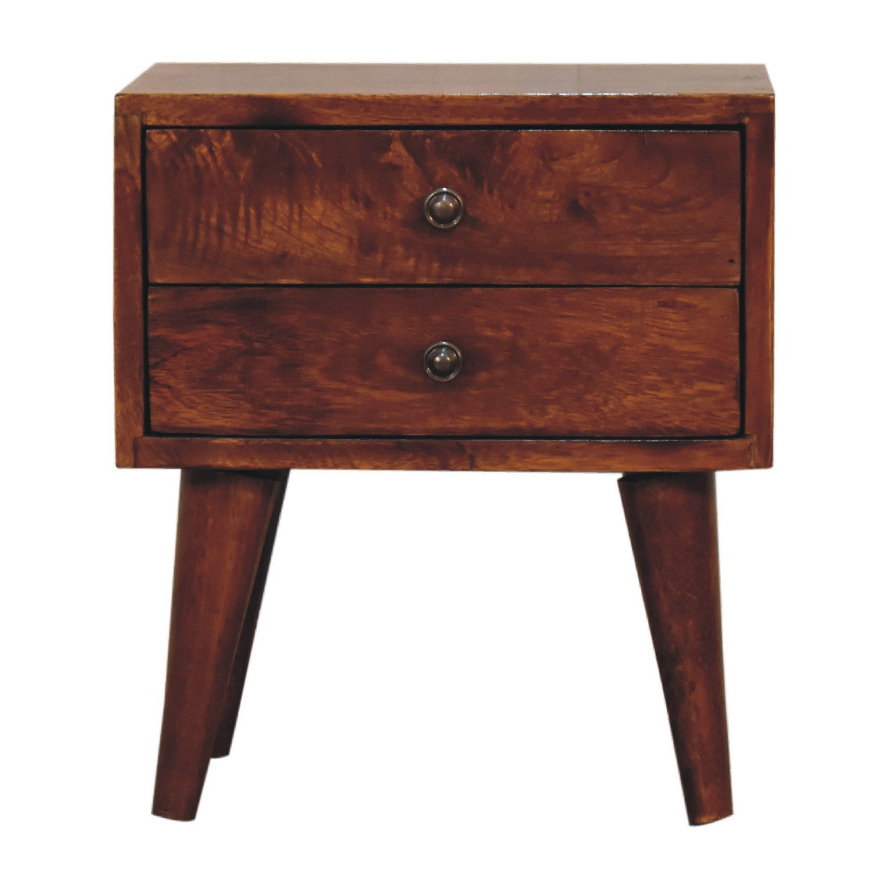 Tommy Mini Chestnut Modern Bedside