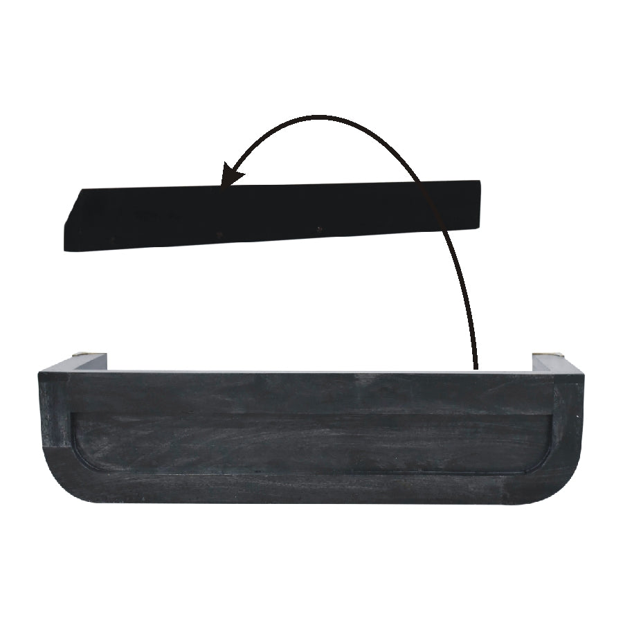 Sleek Desk Indira Floating Console Table