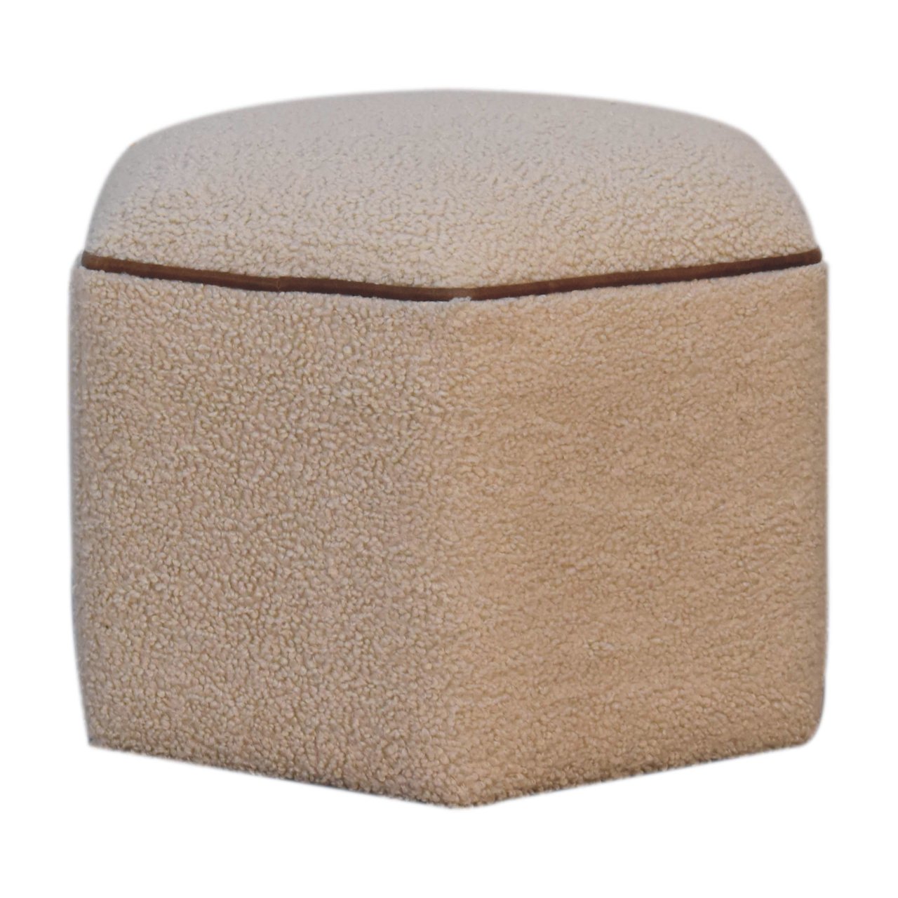 CalmCushion Serenity Hexagonal Footstool