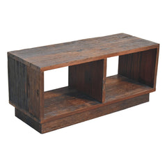 LuxeLounge Reclaimed Cube TV Stand - Furniture One Shop