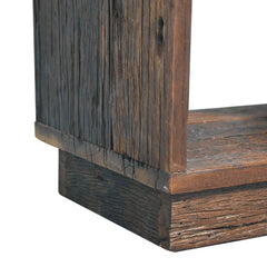 LuxeLounge Reclaimed Cube TV Stand - Furniture One Shop