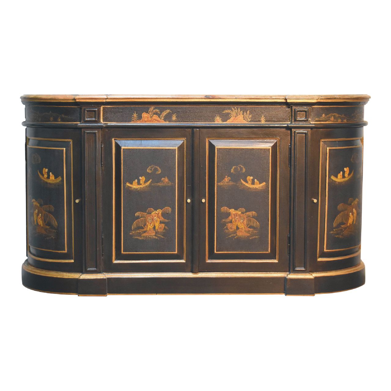 British Storage Oriental Sideboard