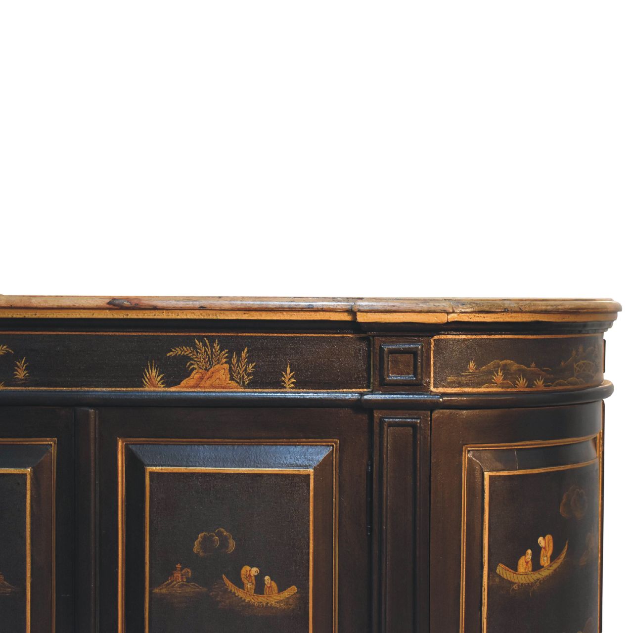 British Storage Oriental Sideboard