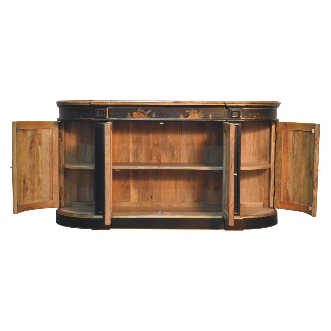 British Storage Oriental Sideboard