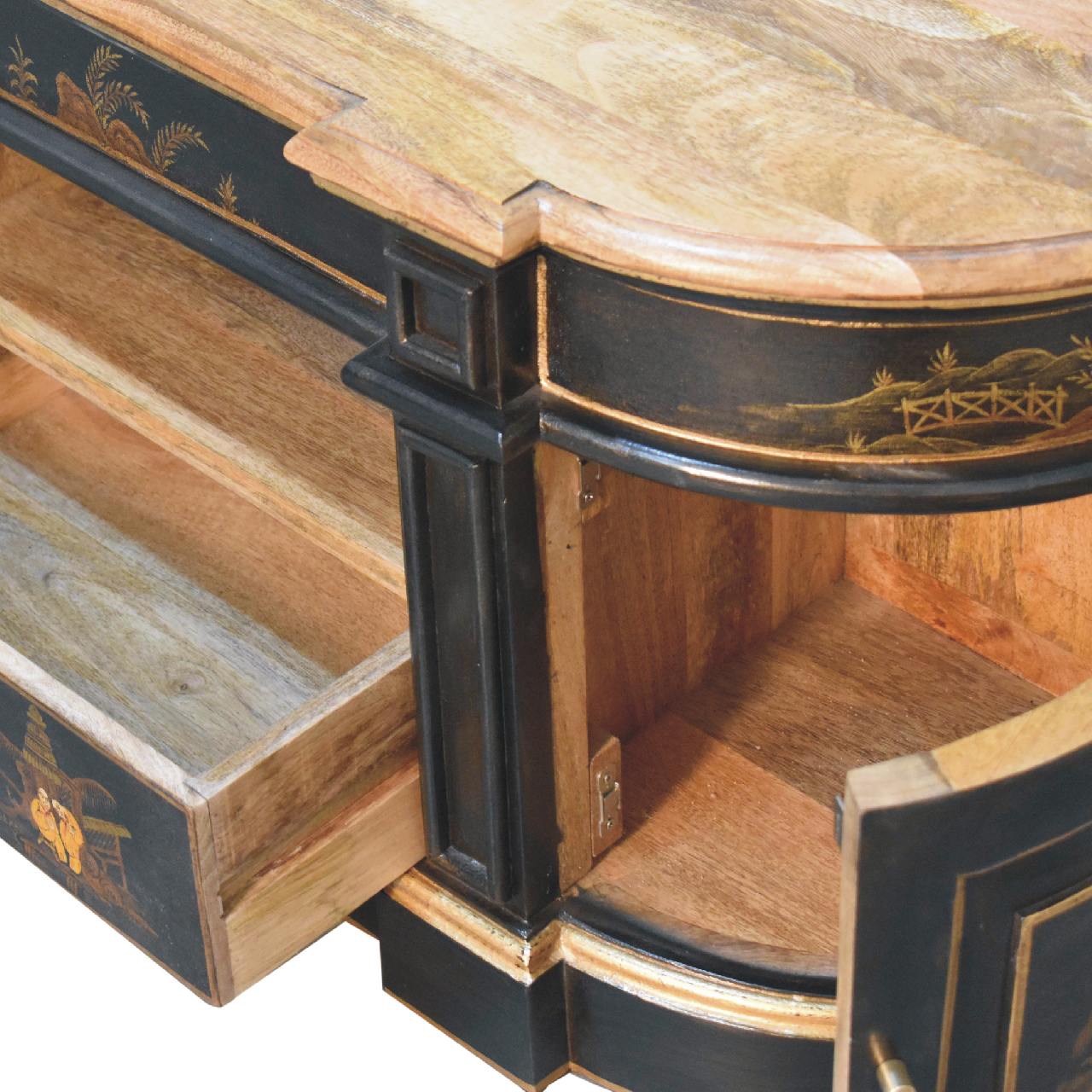 Deluxe Oriental 2 Door TV Stand - Furniture One Shop