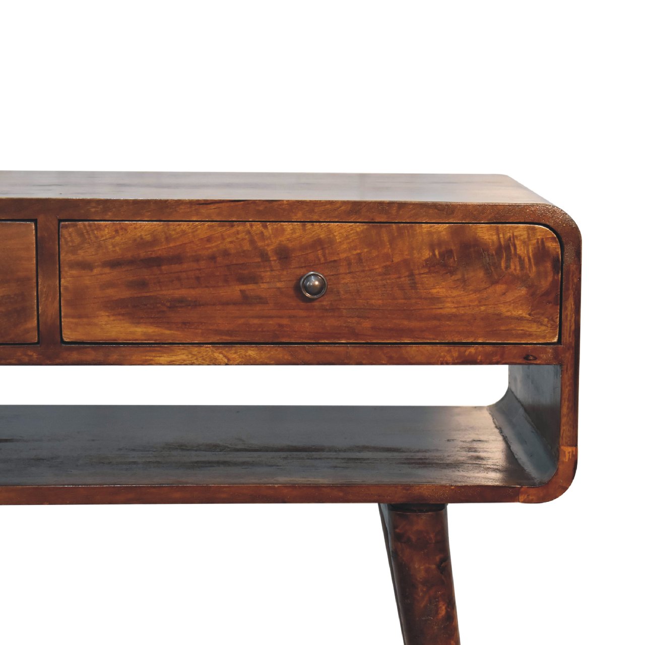 British Table Sonata Chestnut Console Table