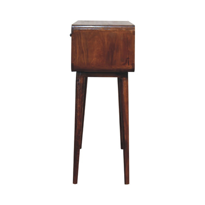 British Table Sonata Chestnut Console Table - Furniture One Shop