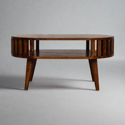 Plush Ariella Chestnut Coffee Table - Furniture One Shop