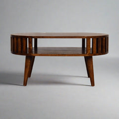 Plush Ariella Chestnut Coffee Table - Furniture One Shop