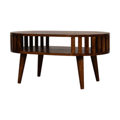 Plush Ariella Chestnut Coffee Table - Furniture One Shop