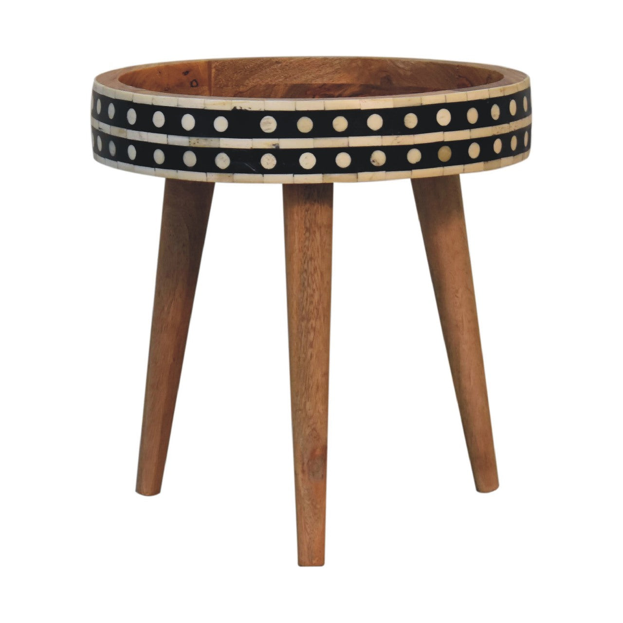 Bridgette Mini Pattern Nordic Side Table