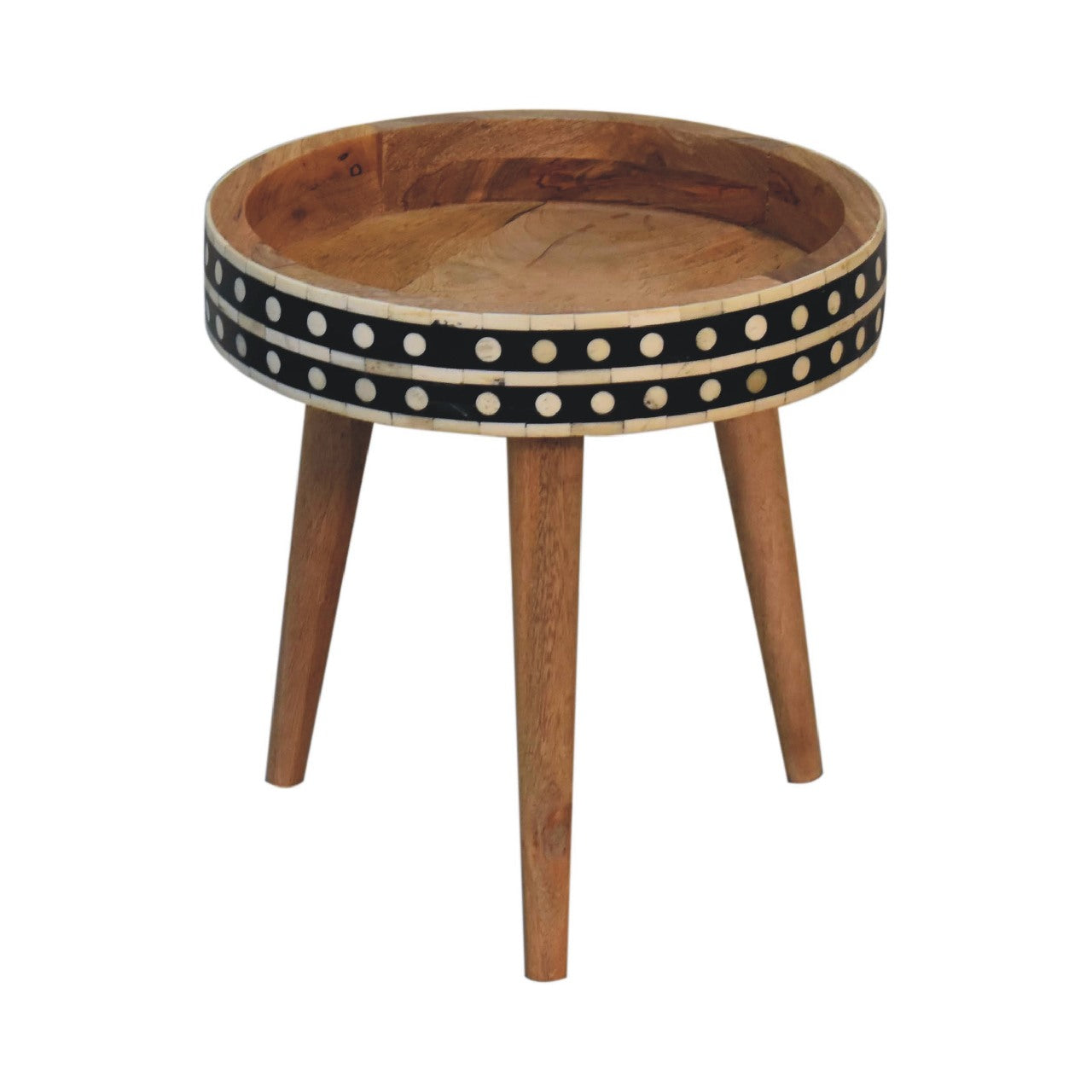 Bridgette Mini Pattern Nordic Side Table