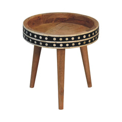 Bridgette Mini Pattern Nordic Side Table
